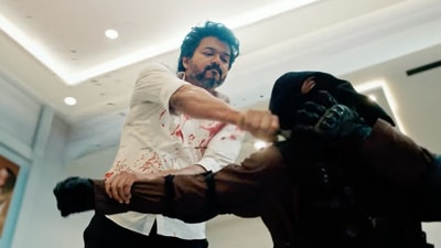 Vijay turns his Beast mode on in new trailer. Vijay turns his Beast mode on in new trailer.
