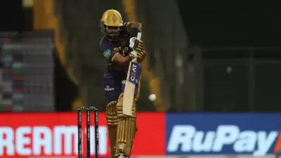 Shreyas Iyer during the game against PBKS. (IPL) Shreyas Iyer during the game against PBKS. (IPL)
