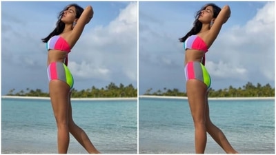 Here’s a picture of Sara showing off her side profile with the picturesque view of the sea in the backdrop. (Instagram/@saraalikhan95)
