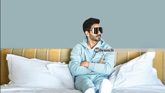 Aparshakti poses exclusively for this HT Brunch column; Styling by Jay Samuel (Jay Parikh)