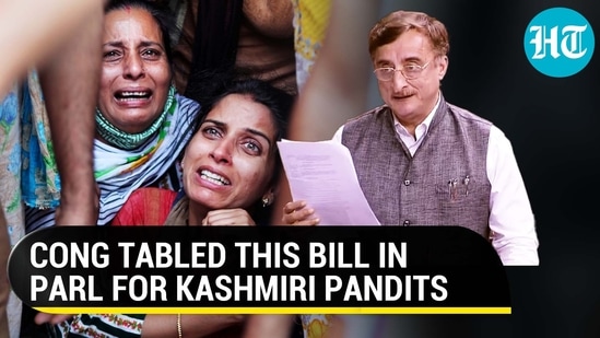 CONG TABLED THIS BILL IN PARL FOR KASHMIRI PANDITS