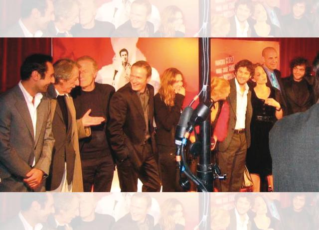 With the cast of Tell No One at the premiere With the cast of Tell No One at the premiere