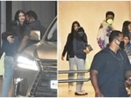 Aishwarya Rai, Abhishek Bachchan and Aaradhya went out for dinner.&nbsp;