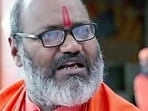 Yati Narsinghanand, head priest of the Dasna Devi temple.
