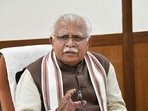 Haryana chief minister Manohar Lal Khattar.(HT_PRINT) Haryana chief minister Manohar Lal Khattar.(HT_PRINT)