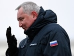 Director general of Roscosmos Dmitry Rogozin. (Kirill Kudryavtsev/Pool via REUTERS) (File Photo)