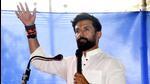 Jamui MP Chirag Paswan on Saturday said that the way in which “force” was sent to their residence upset him. (ANI PHOTO.) Jamui MP Chirag Paswan on Saturday said that the way in which “force” was sent to their residence upset him. (ANI PHOTO.)