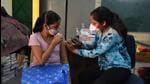 At least 94% residents aged between 15 and 17 have taken the first dose, and 74% have taken both. In the 12-14 age group, vaccinations for which began on March 16 this year, 53% residents have received the first dose) (Sanchit Khanna/HT Photo) At least 94% residents aged between 15 and 17 have taken the first dose, and 74% have taken both. In the 12-14 age group, vaccinations for which began on March 16 this year, 53% residents have received the first dose) (Sanchit Khanna/HT Photo)