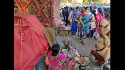 The anti-encroachment drive will continue from Monday despite demands from the opposition to stop it. (Rahul Raut/HT PHOTO)