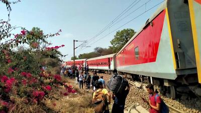 After the incident, passengers were brought to Nashik Road railway station, and an outstation train from Nashik Road to Jaynagar is being planned. (PTI) After the incident, passengers were brought to Nashik Road railway station, and an outstation train from Nashik Road to Jaynagar is being planned. (PTI)