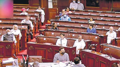 The party’s Rajya Sabha floor leader Derek O’Brien has submitted a notice, under Rule 168 of the Rajya Sabha, seeking to table a motion the House as early as Monday. (ANI) The party’s Rajya Sabha floor leader Derek O’Brien has submitted a notice, under Rule 168 of the Rajya Sabha, seeking to table a motion the House as early as Monday. (ANI)