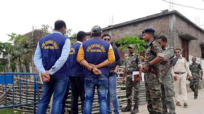 A team of police officers, accompanied by a bomb squad, defused the bombs through a controlled explosion in an open field, said a district police official who did not want to be named. (ANI) A team of police officers, accompanied by a bomb squad, defused the bombs through a controlled explosion in an open field, said a district police official who did not want to be named. (ANI)
