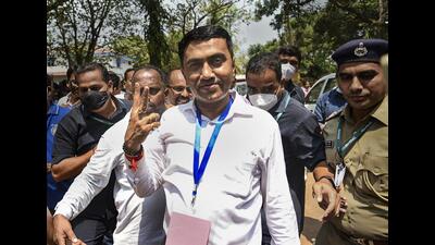 Goa chief minister Pramod Sawant Goa chief minister Pramod Sawant