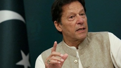 FILE PHOTO: Pakistani Prime Minister Imran Khan speaks during an interview with Reuters in Islamabad.&nbsp; (REUTERS)