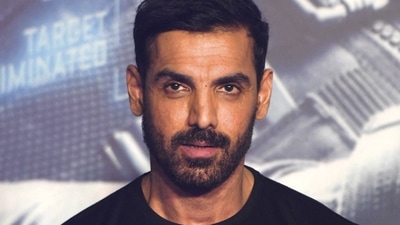 John Abraham poses for pictures during the trailer launch of Attack. (AFP) John Abraham poses for pictures during the trailer launch of Attack. (AFP)