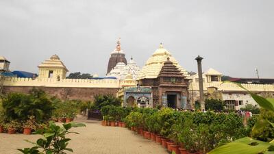 The kitchen of the 12th century Jagannath temple in Puri is the largest and the biggest kitchen in any shrine of the country.