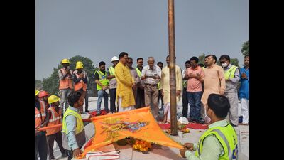 In view of Navratri rush, doors of the Ram Janmabhoomi will now remain open for devotees from 6am till 11.30am and thereafter from 2pm till 7.30pm (Sourced)