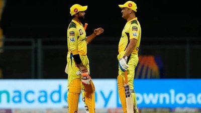 Ravindra Jadeja and MS Dhoni (iplt20.com) Ravindra Jadeja and MS Dhoni (iplt20.com)