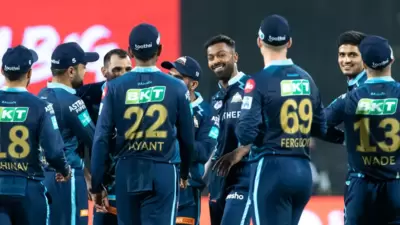 GT players during IPL 2022. (IPL) GT players during IPL 2022. (IPL)