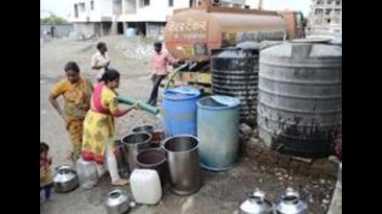The Pune Municipal Corporation (PMC) has not planned any water cuts in the coming days as the four dams which provide water to Pune city have adequate stock. (HT FILE PHOTO)
