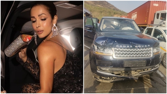 Malaika Arora was admitted to a hospital after car accident.