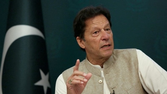 Pakistani Prime Minister Imran Khan.