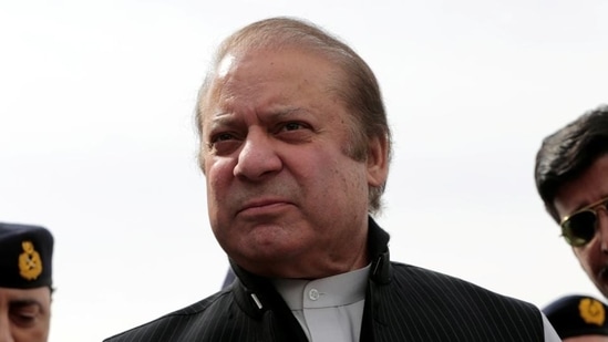 Former Pakistan PM Nawaz Sharif.(Reuters Photo)