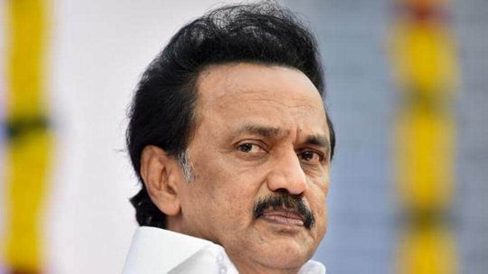 Tamil Nadu chief minister and DMK chief MK Stalin.