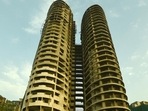 A view of the Supertech twin towers in Sector 93A, Noida. A view of the Supertech twin towers in Sector 93A, Noida.