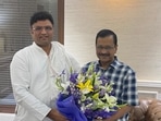 Ashok Tanwar meet AAP convener Arvind Kejriwal on Monday. Ashok Tanwar meet AAP convener Arvind Kejriwal on Monday.