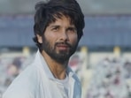 Shahid Kapoor in a still from Jersey. Shahid Kapoor in a still from Jersey.
