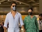 Katrina Kaif and Vicky Kaushal recently vacationed at an unknown location. Katrina Kaif and Vicky Kaushal recently vacationed at an unknown location.