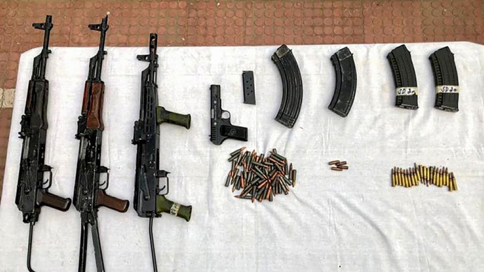 Arms, ammunition recovered along LoC in Jammu and Kashmir’s Poonch