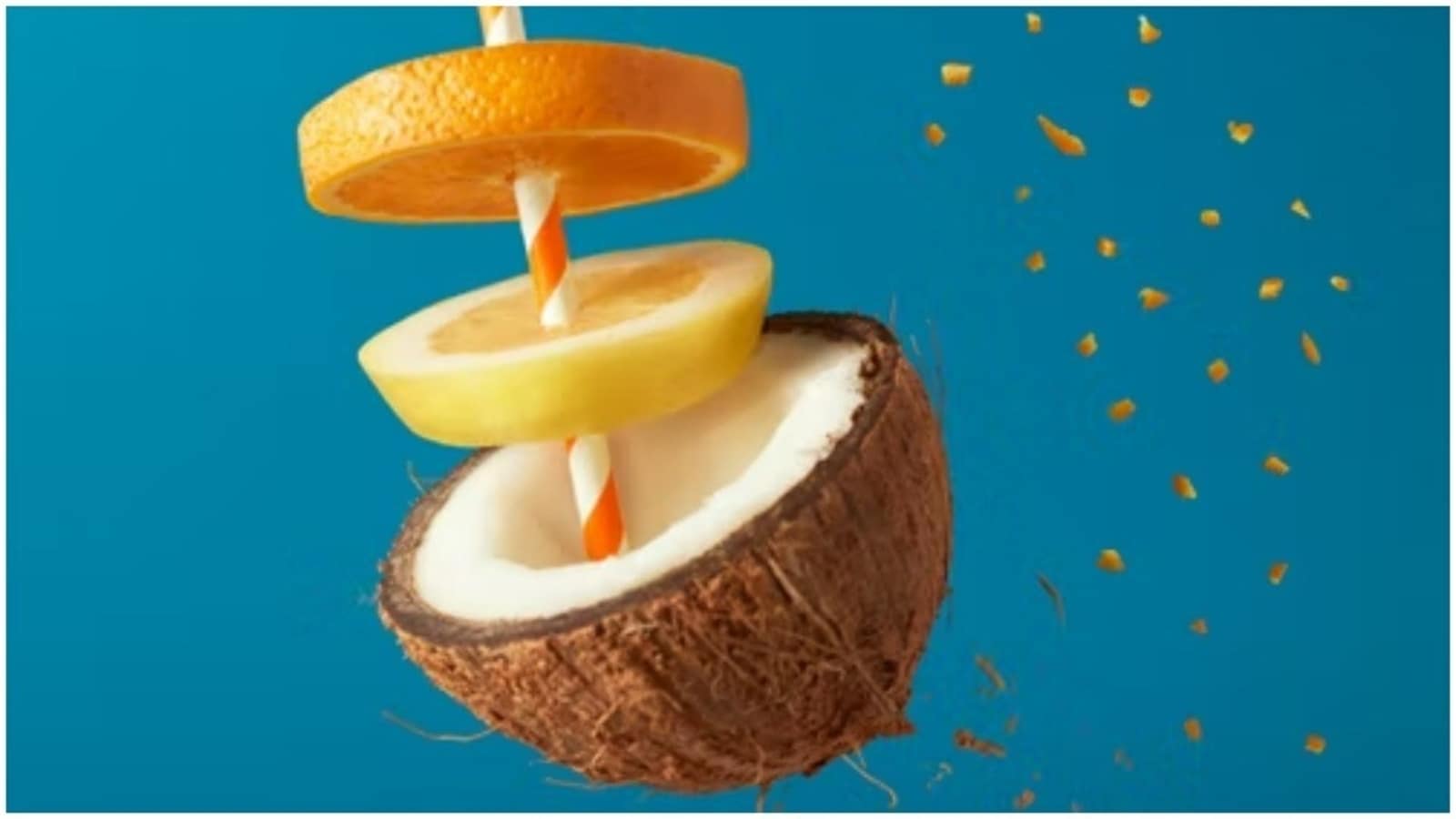 Beat the summer heat with coconut cooler. Recipe inside ...