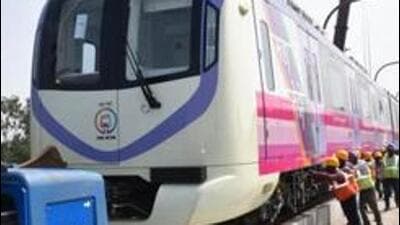 Some metro stations are coming up near Vaikunth Mehta National Institute of Cooperative Management, Reserve Bank of India’s agricultural college and Agricultural college. (HT FILE PHOTO)