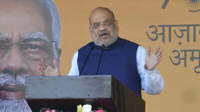 Union home minister Amit Shah, on his one-day visit to the city on March 27, had announced that the central services rules will be implemented in Chandigarh. (HT File Photo) Union home minister Amit Shah, on his one-day visit to the city on March 27, had announced that the central services rules will be implemented in Chandigarh. (HT File Photo)