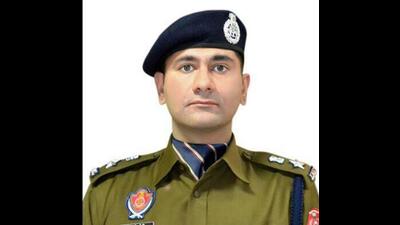 New-appointed Mohali SSP said he will ensure the acklog of 23,000 complaints is disposed of in stipulated time. (HT Photo)