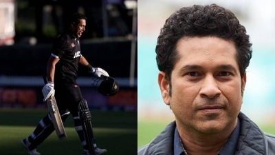 Ross Taylor; Sachin Tendulkar Ross Taylor; Sachin Tendulkar