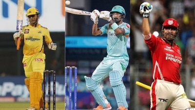 MS Dhoni; KL Rahul; Virender Sehwag MS Dhoni; KL Rahul; Virender Sehwag