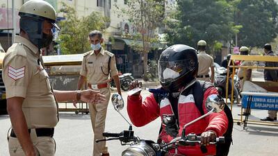 Bengaluru police commissioner said action would be taken against policemen found checking phones, and the identity of those raising a complaint would be kept confidential. (Arunkumar Rao) Bengaluru police commissioner said action would be taken against policemen found checking phones, and the identity of those raising a complaint would be kept confidential. (Arunkumar Rao)