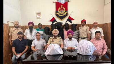 A case under sections of the Narcotic Drugs and Psychotropic Substances Act has been lodged against the accused in both the cases. (HT Photo) A case under sections of the Narcotic Drugs and Psychotropic Substances Act has been lodged against the accused in both the cases. (HT Photo)