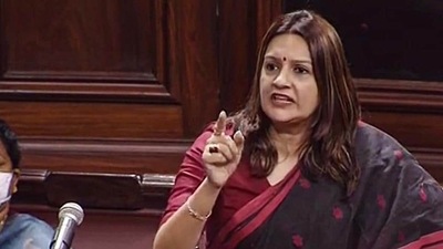 Shiv Sena MP Priyanka Chaturvedi (PTI) Shiv Sena MP Priyanka Chaturvedi (PTI)