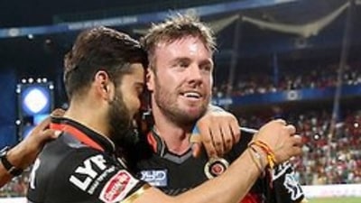 Virat Kohli and AB de Villiers (Twitter)
