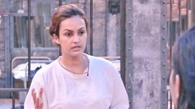 Nisha Rawal is evicted from the reality show Lock Upp. Nisha Rawal is evicted from the reality show Lock Upp.
