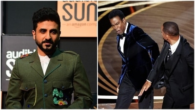 Vir Das slammed a troll who suggested he should get slapped like comedian Chris Rock who was smacked by Will Smith at the 2022 Oscars.