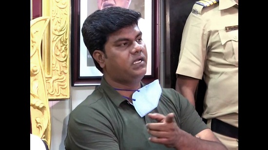 Sail had claimed to have overheard a conversation about an alleged pay-off involving NCB zonal director Sameer Wankhede and Gosavi (ANI)