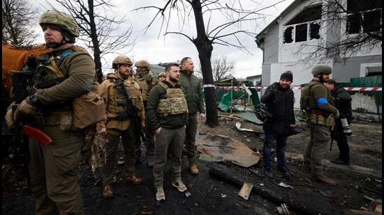 Russia’s invasion of Ukraine is expected to figure in India’s upcoming 2+2 dialogues of defence and foreign ministers with the US and Japan next week. (REUTERS PHOTO.)