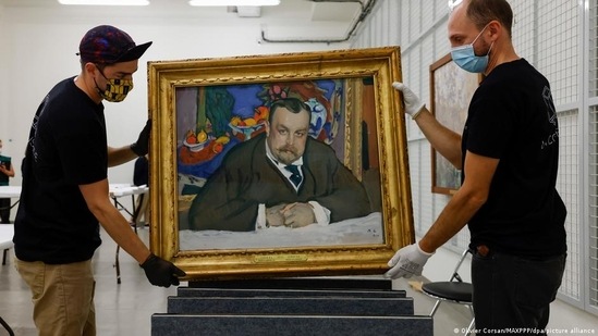 Ivan Morozov (portrait) acquired with his brother one of the world's largest collections of Impressionist and modern art (Olivier Corsan/MAXPPP/dpa/picture alliance )