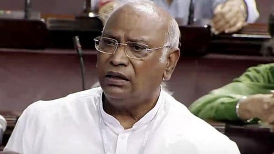 Congress leader Mallikarjun Kharge. (ANI Photo)