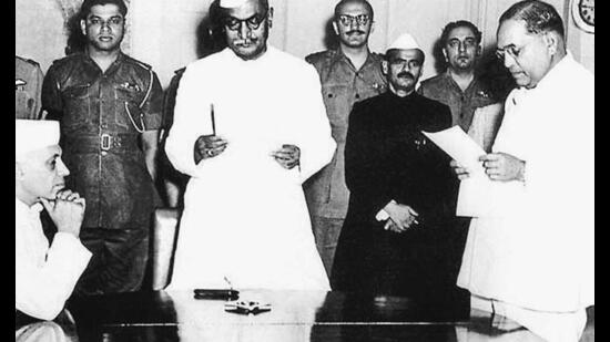 The older Ambedkar’s economic vision had much more in common with that of Jawaharlal Nehru than Mahatma Gandhi, a critic of industrialisation and urbanisation. (PIB PHOTO) The older Ambedkar’s economic vision had much more in common with that of Jawaharlal Nehru than Mahatma Gandhi, a critic of industrialisation and urbanisation. (PIB PHOTO)